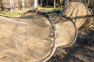 NET güneşte kurutma Balık tutma
