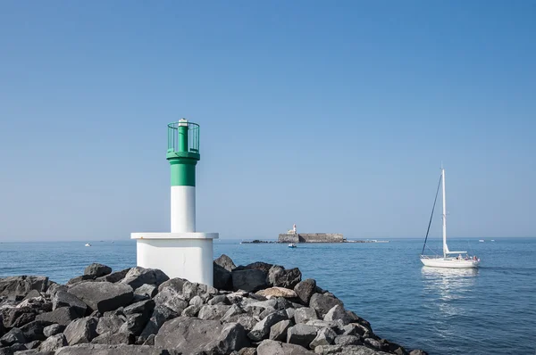 Lighthouse in Cap d'agde — Stock Photo, Image