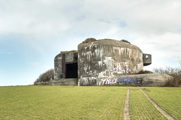 Abandoned German fortress — Stock Photo, Image