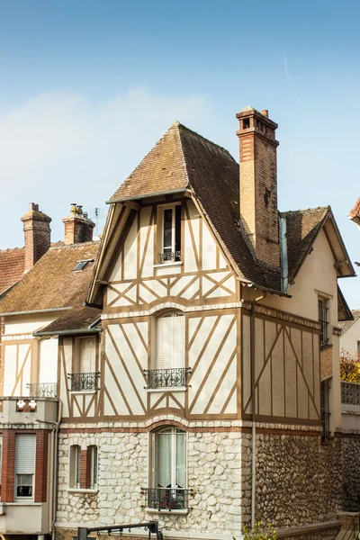 Old timber framing building — Stock Photo, Image