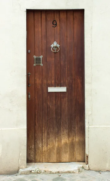 Vecchia porta in legno — Foto Stock