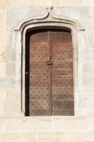 Uma porta velha parisiense — Fotografia de Stock