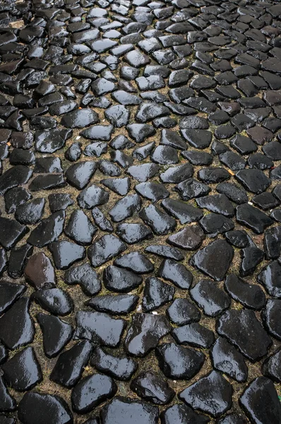 Cobble calle de piedra —  Fotos de Stock