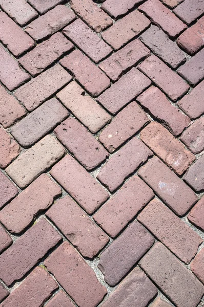 Textura da superfície da estrada de tijolo — Fotografia de Stock