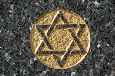 Magen David mezar taşındaki