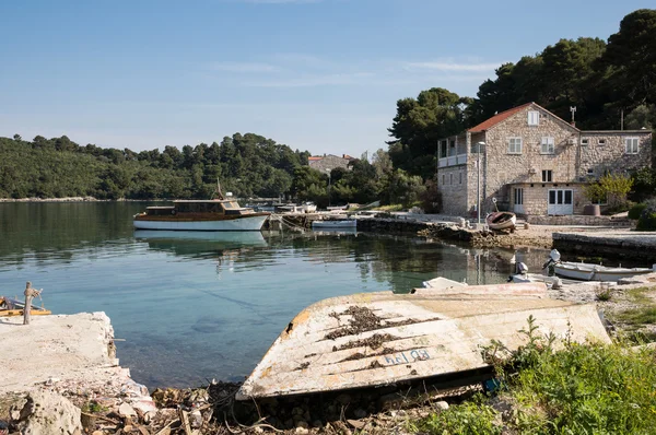 Küçük Bay tekneler — Stok fotoğraf