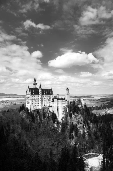 Schloss Neuschwanstein in Bayern — Stockfoto