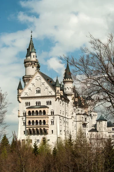 Schloss Neuschwanstein in Bayern — Stockfoto