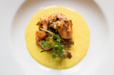 karides ile sebze ikramederse