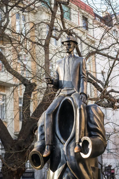 Franz Kafka memorial — Stockfoto