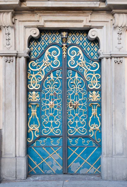 Old luxurious door — Stock Photo, Image