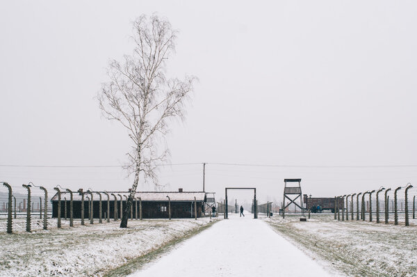 Concentration camp of Auschwitz Birkenau