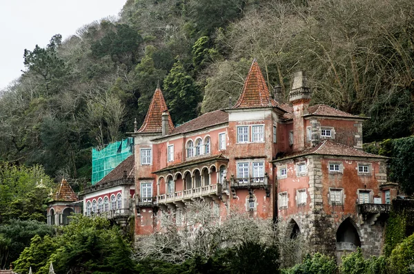 Antiguo edificio rojo — Foto de Stock