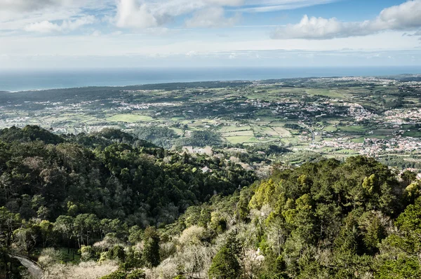 Vue sur la vallée au Portugal — Photo