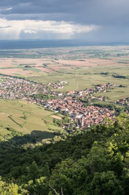 Ribeauville yüksek açılı görünüş