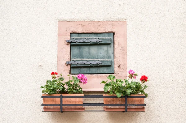 Little wooden window — Stock Photo, Image