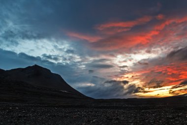 Novaya Zemlya yaz gecesi