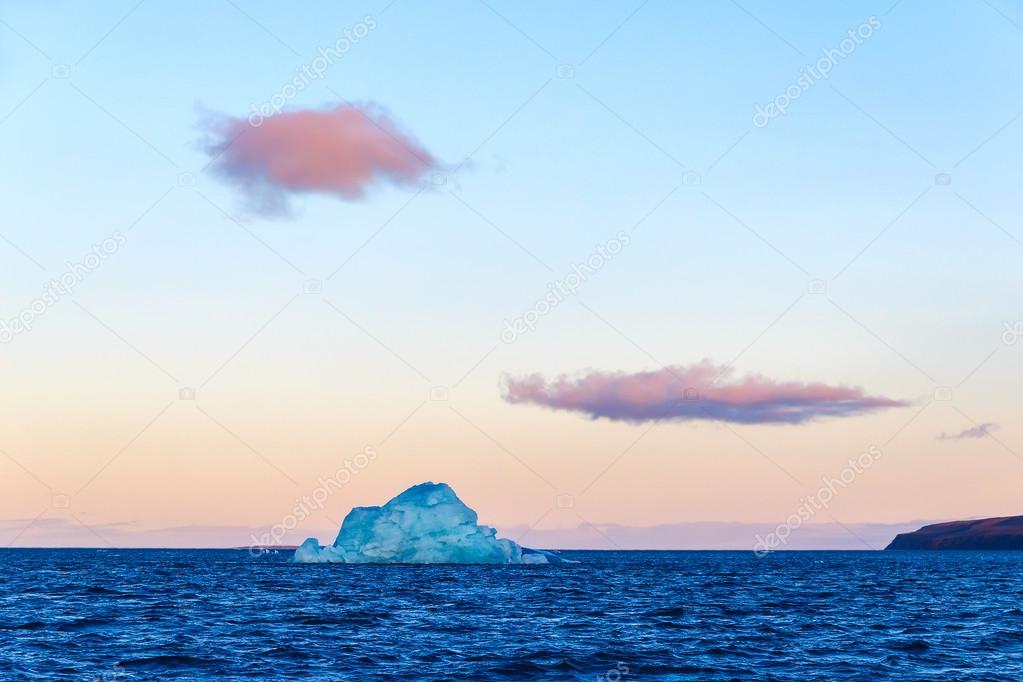 Iceberg at shores of Novaya Zemlya