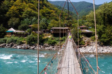 Asma köprü Nehri Bzıb Abhazya'da