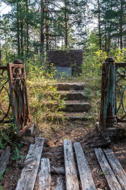 Anıt Adası Mudjug mahkumlar için kamp yeri