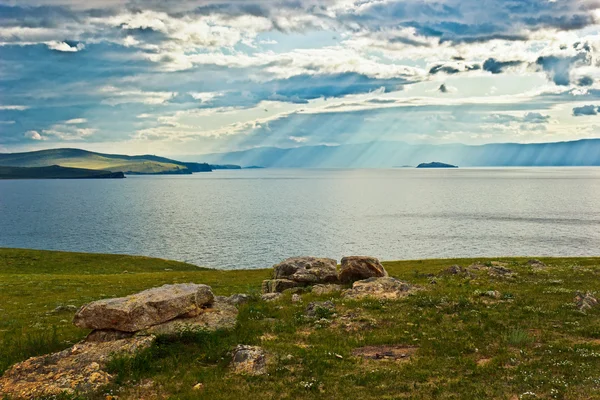 De kleine zee van het Baikalmeer — Stockfoto