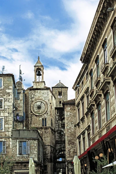 Diocletian palace in old town of Split, Croatia — Stock Photo, Image