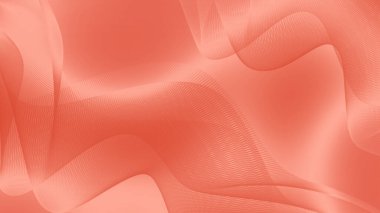 A captivating abstract background featuring flowing lines and a subtle gradient effect. The coral color palette adds warmth and vibrancy, creating a visually appealing design.