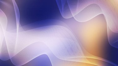 A mesmerizing abstract background featuring flowing lines in a harmonious blend of purple, blue, and yellow shades, creating a visually stunning and dynamic composition.