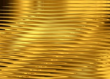 A captivating golden surface with horizontal lines and light reflections creates a visually stunning and luxurious backdrop. Perfect for adding elegance and style.