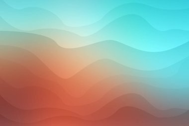 Bu soyut arkaplan mavi ve turuncu eğimli dalgalı çizgiler içerir. Pürüzsüz eğriler, çeşitli yaratıcı projeler için mükemmel, modern ve canlı bir tasarım yaratıyor..