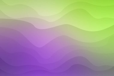 Mor, gri ve yeşil dalgalı katmanlar içeren büyüleyici soyut bir arka plan. Herhangi bir projeye modern ve sanatsal bir dokunuş eklemek için mükemmel..