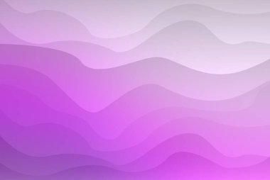 Pürüzsüz, dalgalı çizgiler ve yumuşak mor bir gradyan içeren sofistike soyut bir arkaplan, herhangi bir tasarım veya yaratıcı projeye zarif ve modern bir dokunuş eklemek için mükemmel. Bu resim ideal..