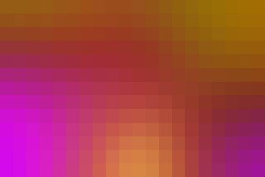 Pembe, turuncu ve kahverengi bir gradyan içeren pikselli bir arka plan. Bu soyut tasarım modern dijital sanat ve grafik tasarım projeleri için mükemmeldir..