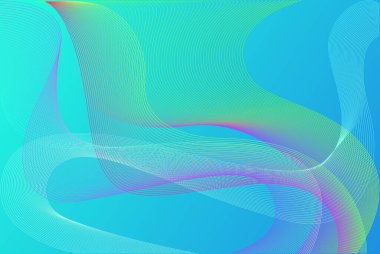 Renkli dalgalı çizgiler ve noktalar içeren canlı ve soyut bir arkaplan dinamik ve modern bir tasarım yaratıyor. Herhangi bir projeye yaratıcılık katmak için mükemmel..