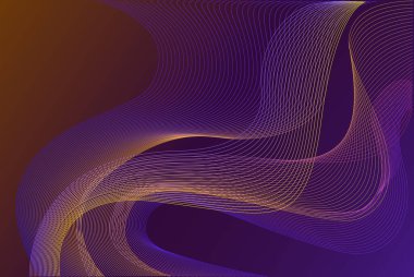 Canlı, soyut bir arkaplan, dalgalı bir dalga deseni, renk eğimine ve yarım ton etkisine sahip, modern ve dinamik tasarımlar için mükemmel..
