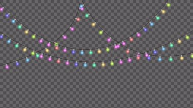 Add some sparkle with these festive lights, perfect for any celebration or design that needs a touch of whimsical charm. Use as a design element or background.