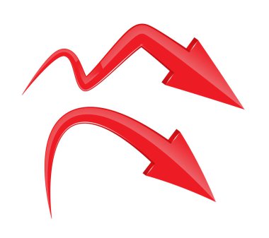 Ok işareti. vektör illüstrasyonu.