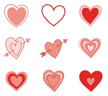 kupa seti. vektör illüstrasyonu