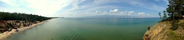 Baikal , Russia , Siberia , travel, panorama, landscape , nature, beach, water , Lake Baikal , Siberia zhemchyushina , freshwater lake , a place of worship , Ponorany picture — Stock Photo, Image