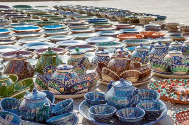 Yemekleri ile oryantal süsler