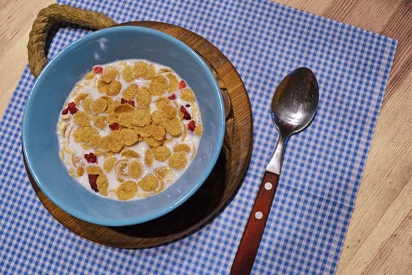 Morning a healthy breakfast — Stock Photo, Image