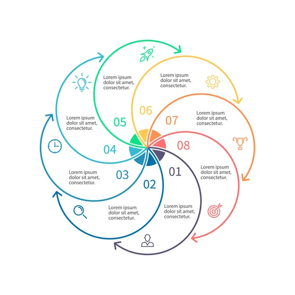 Anahat Infographic diyagramı