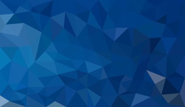 Mavi degrade soyut çokgen arka plan