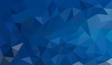 Mavi degrade soyut çokgen arka plan