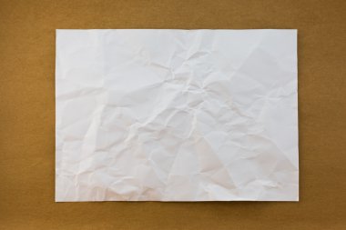 Beyaz ahşap kağıt arka plan doku vintage st kağıda buruşuk