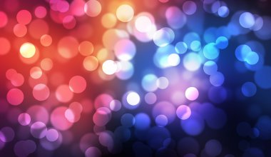 Renkli bokeh soyut resim grafik arka plan