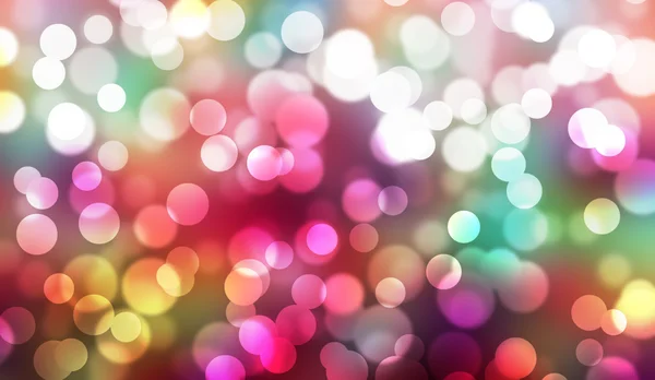 Bokeh colorido abstrato ilustração gráfico fundo — Fotografia de Stock