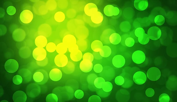 Bokeh feriado verde fundo abstrato — Fotografia de Stock