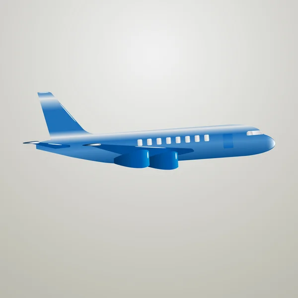 Синие почтовые самолёты — стоковый вектор