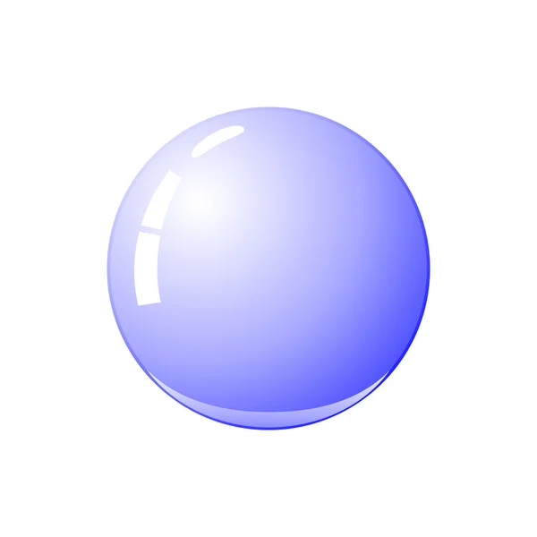 Διάνυσμα γυαλιστερό μπάλα — Διανυσματικό Αρχείο